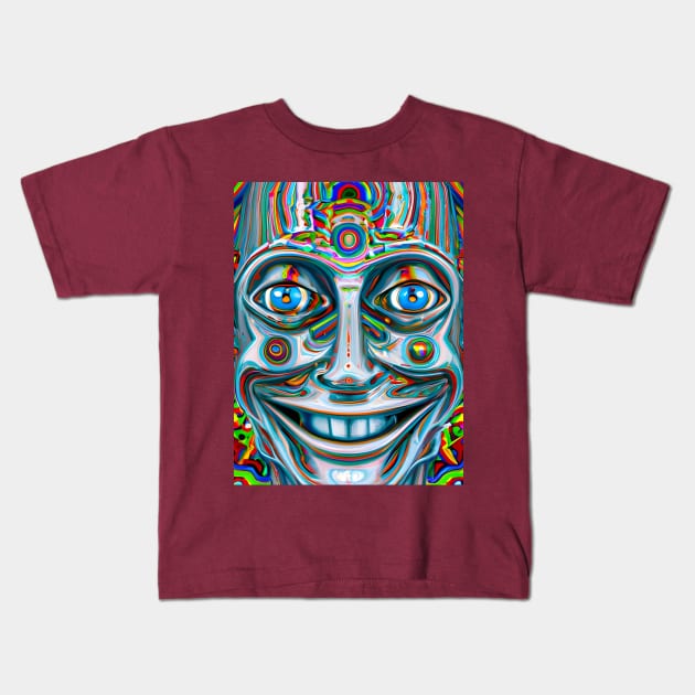 Portal Greeter Kids T-Shirt by TheThirdEye